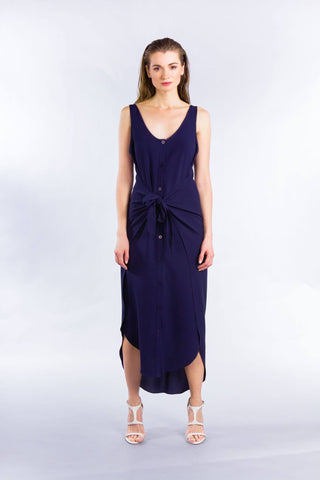 Longitude Wrap Dress