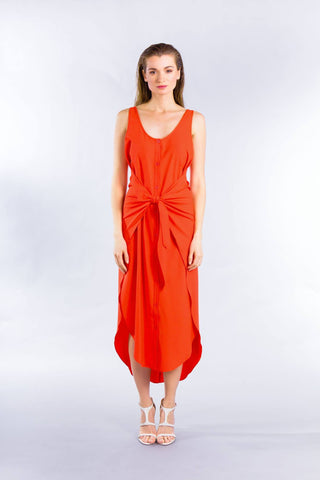 Longitude Wrap Dress
