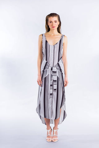 Longitude Wrap Dress