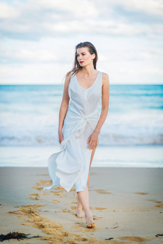 Longitude Wrap Dress