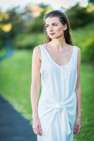 Longitude Wrap Dress